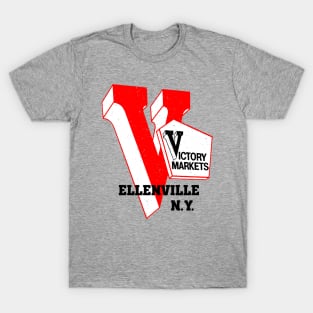 Victory Market Former Ellenville NY Grocery Store Logo T-Shirt